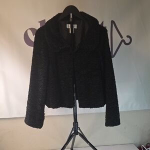 Susan Bristol Black Teddy Jacket